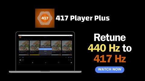 Retune 440 Hz To 417 Hz on Windows