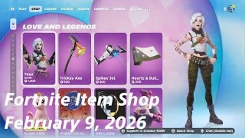 Fortnite Item Shop|February 9, 2026