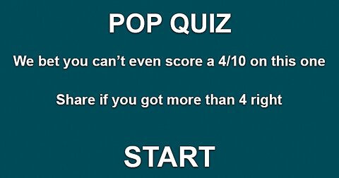 Ultimate pop music quiz. Can you answer more than 5 correctly?