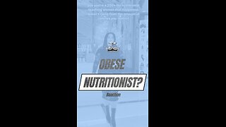 Should a 200+ lb Nutritionist Give Advice? 🤔