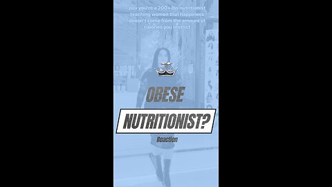Should a 200+ lb Nutritionist Give Advice? 🤔