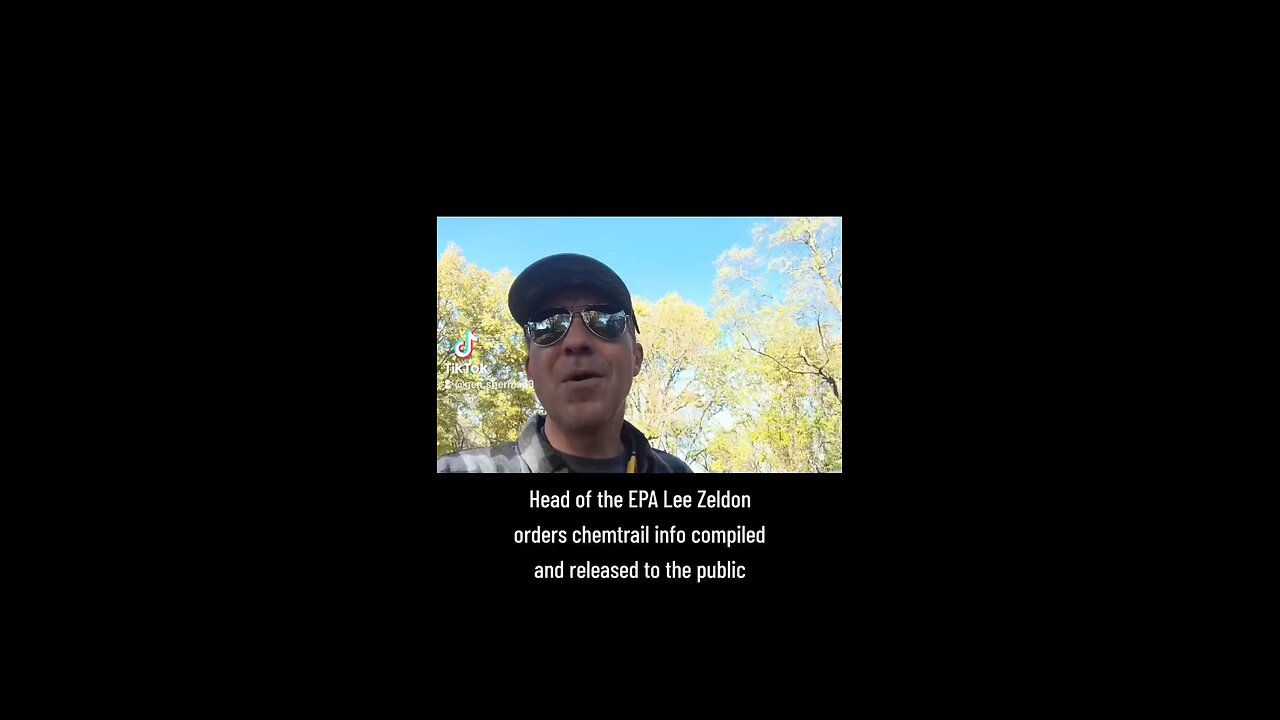 Head Of The EPA Lee Zeldon Orders Chemtrail Info To Be Released To The Public