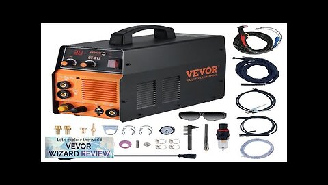 VEVOR 3 in 1 Plasma Cutter Welder Machine CT-312 TIG/MMA Plasma Cutter Review