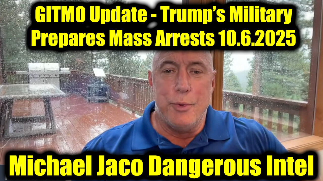 Michael Jaco Dangerous Intel 10.6.25 - Trump’s Military Prepares Mass Arrests