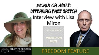 World on Mute: Challenging Global Control and Defending Free Speech - Interview with Lisa Miron