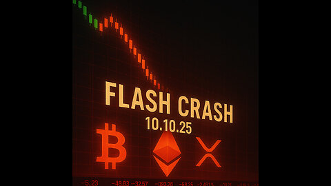 #2749: FRI 10 OCT: CRYPTO FLASH CRASH 'LIVE'!! TRUMP DAY #264+US-SHUT-DAY 9+TRUMP/NO NOBEL!+STARMER DIGITAL I.D+