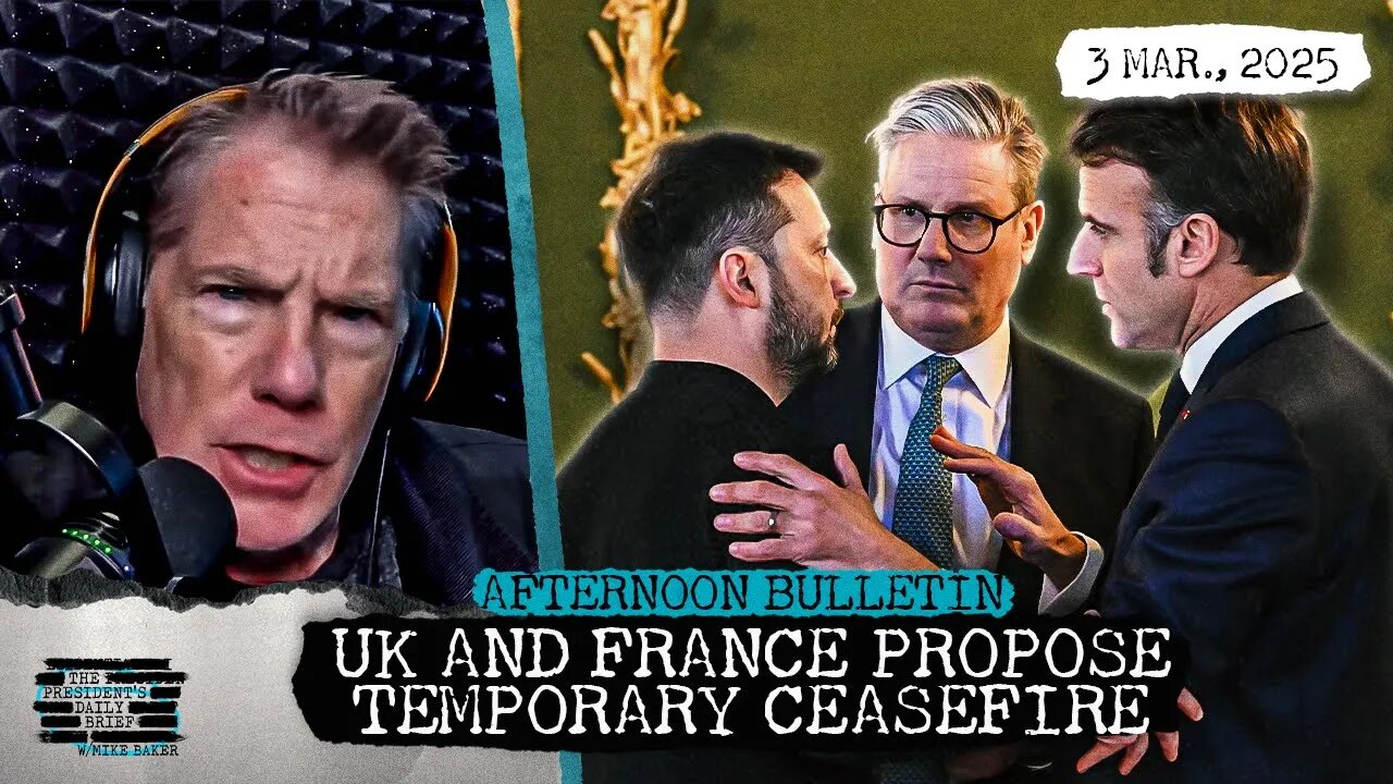 UK And France Propose Russia-Ukraine Truce & Another Ramming Attack In Germany