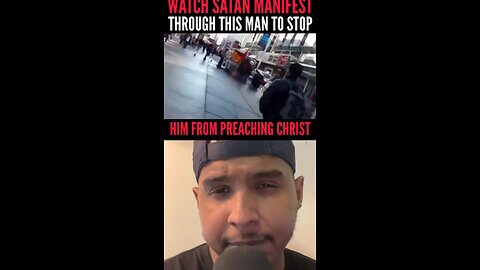 SE MANIFIESTA A TRAVÉS DE ESTE HOMBRE PARA 🔥🤯 #religión #jesus #viral #reels #shorts short fyp fyp