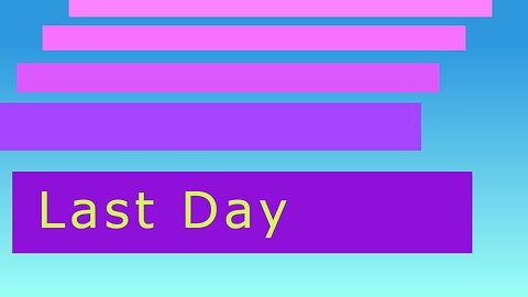 Midnight Oblivion Pt 455: Last Day