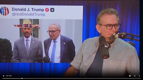 Hakeem Jeffries & Chuck Schumer get trolled by Trump▮The Jimmy Dore Show