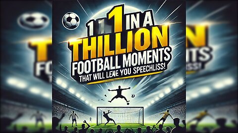 1 in a Trillion Football Moments That Will Leave You Speechless!