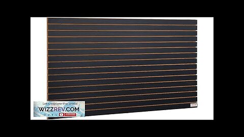 VEVOR Slatwall Panels 4 ft x 2 ft Black Garage Wall Panels Review