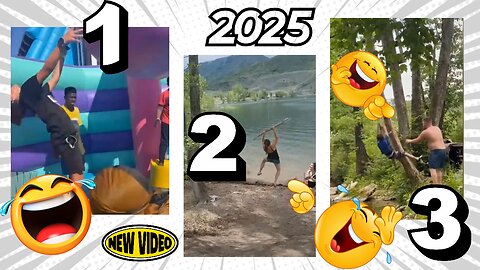 2025 New Funny Videos 😂 Try Not To Laugh Challenge (Impossible)