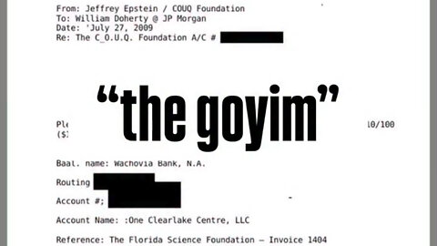 Jewish Supremacy inside the Epstein Files?