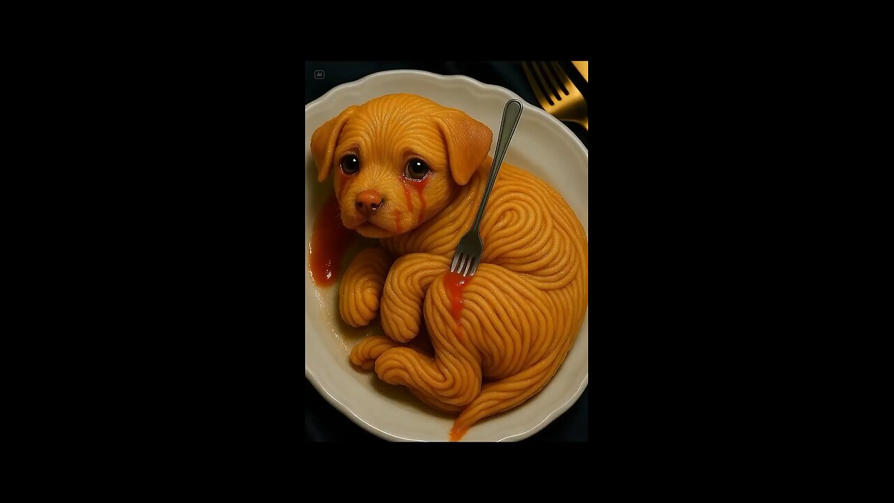 Cutting Cute Puppy Dog Ai Spaghetti Baby With Crying Jelly Bones Meltdown