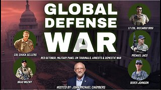 Global Defense War Panel on RED OCTOBER: Military Tribunals, Public Arrests, Domestic Attacks & More
