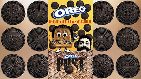 OREO Post Malone's Salted Caramel and Shortbread Taste Test #oreo #postmalone #tastetest