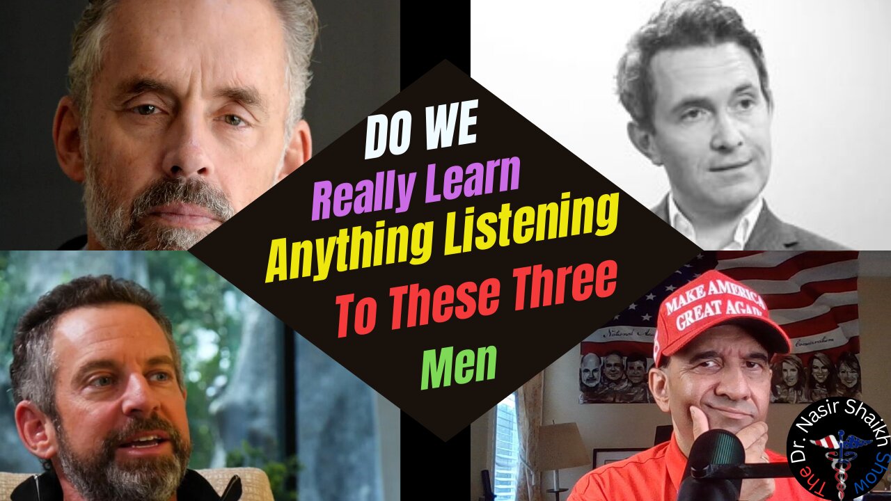 Clash of Intellects & Who Do YOU Believe - Douglas Murray Jordan Peterson or Sam Harris