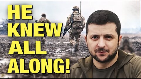 Video Reveals Zelensky KNEW Ukraine Was A Pawn Of The U.S. All Along!