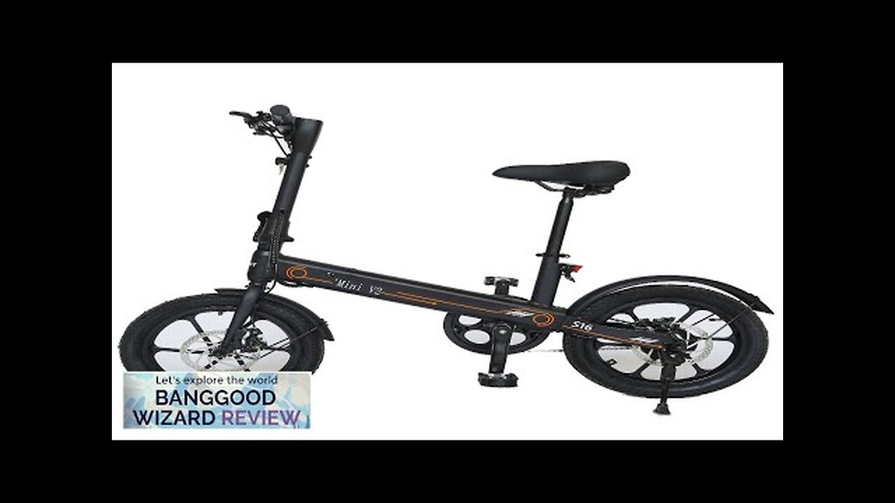 US Direct BOGIST MINI V2 Electric Bike 36V 7.8AH 350W Electric Bicycle Review