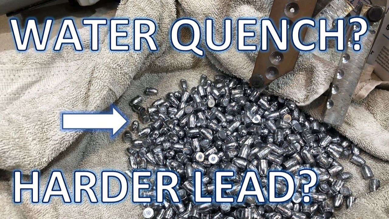 Does Water Quenching Make Cast Lead Harder?