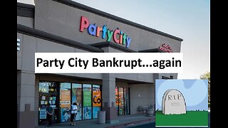 Party City bankrupt yet again