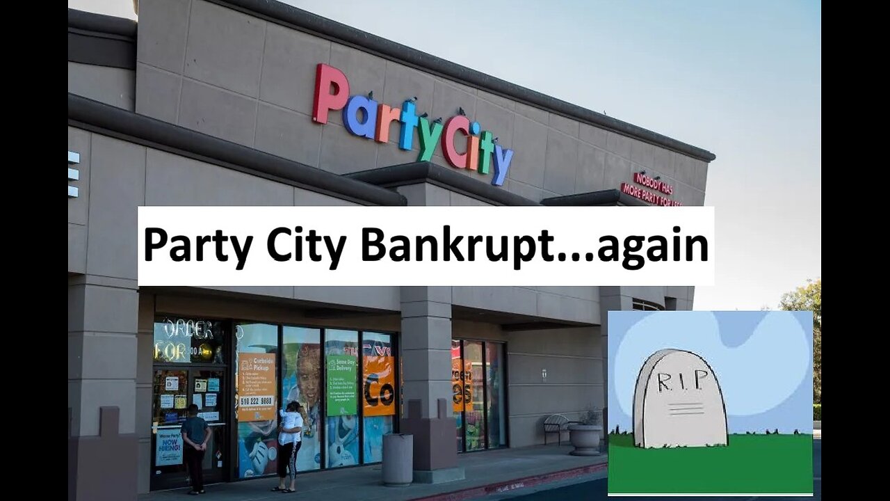 Party City bankrupt yet again