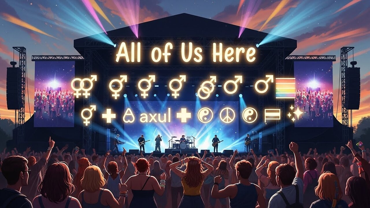 All of Us Here ⚢⚩⚧⛢⚲⚯✚🂡☯︎☮︎⚑✧ [Music]
