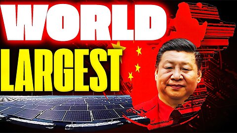 WORLD'S LARGEST Floating Solar Farm Launched in China!