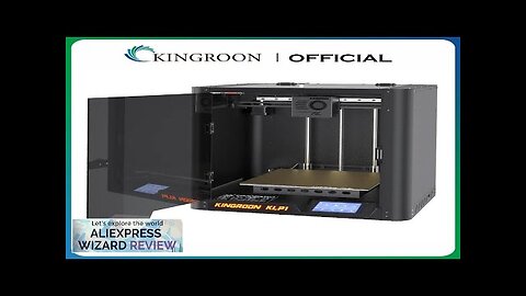 KINGROON KLP1 230 Fastest FDM 3D Printer Max 500mm/s Printing Speed CoreXY Review