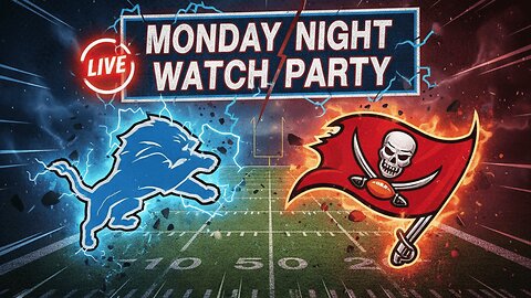 Epic MONDAY Night Battle: Lions Take on Buccaneers LIVE!