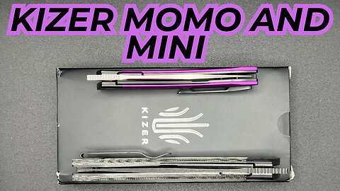 The Kizer Momo Kitchen Looking Knife Now Has A Mini Version!