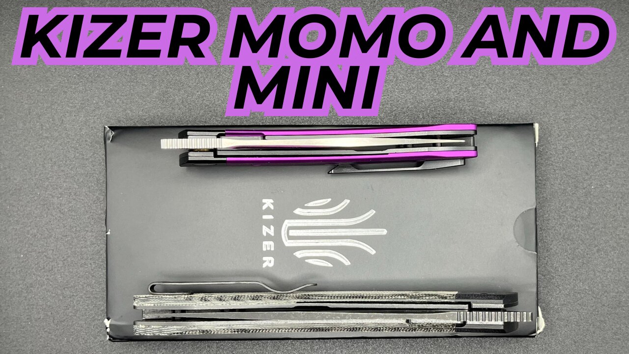 The Kizer Momo Kitchen Looking Knife Now Has A Mini Version!