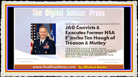 JAG Convicts Executes Former NSA Honcho Tim Haugh for Mutiny Treason 