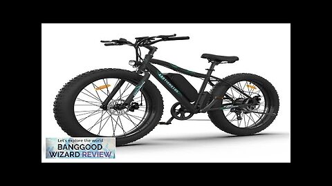 USA Direct AOSTIRMOTOR S07-P Electric Bike 36V 13AH Battery 500W Motor 26inch Review