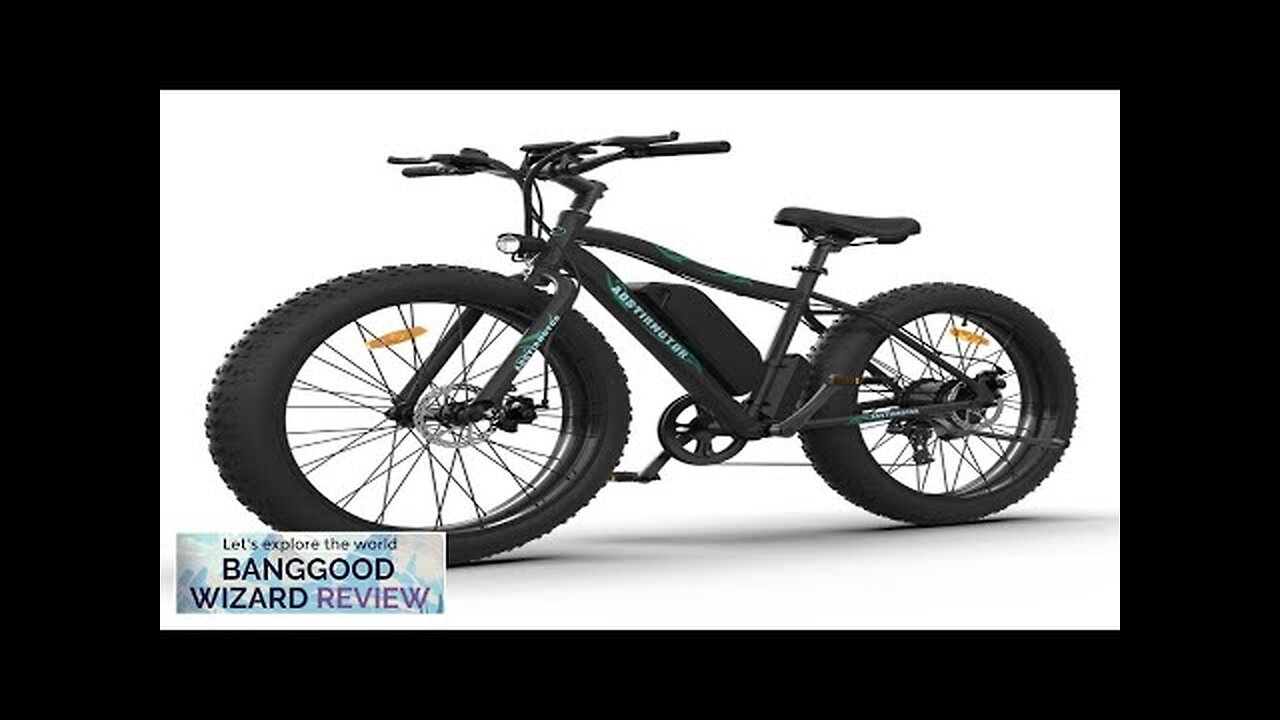 USA Direct AOSTIRMOTOR S07-P Electric Bike 36V 13AH Battery 500W Motor 26inch Review