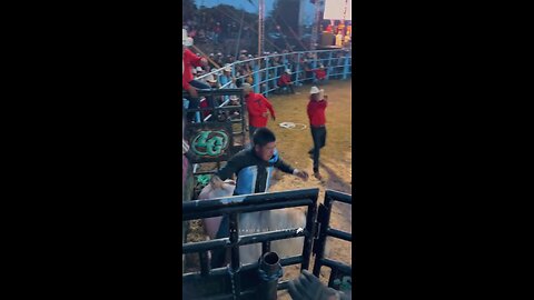 Bull Gone Wild: Shocking Moment a Bull Attacks the Crowd!"