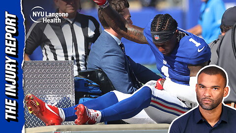 Will Giants have Malik Nabers availble when Week 1 arrives? | The Injury Report