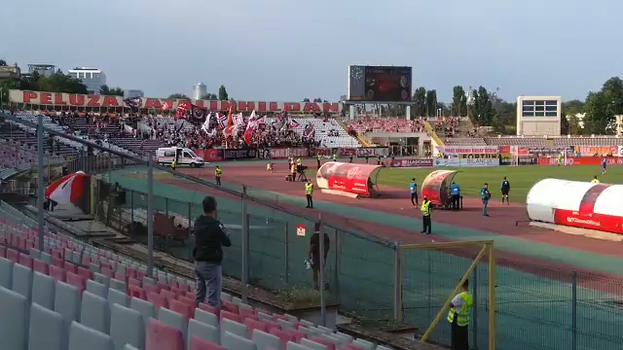 Dinamo Bucuresti vs FC Botosani. Pasiunea fanilor dinamovisti pentru echipa lor este unica