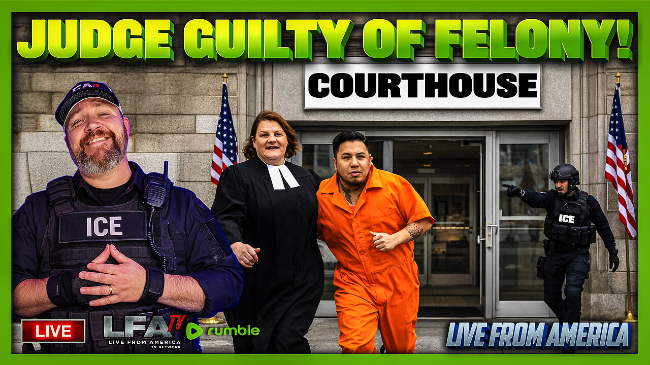 JUDGE GUILTY OF FELONY! | LIVE FROM AMERICA 12.19.25 11AM