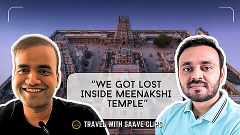 ✨ Lost Inside Madurai Meenakshi Temple! | TravelwithSaave Podcast Clip ✨