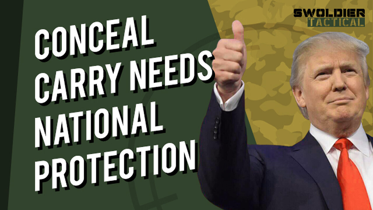 Conceal Carry Needs National Protection—HR 3.8.