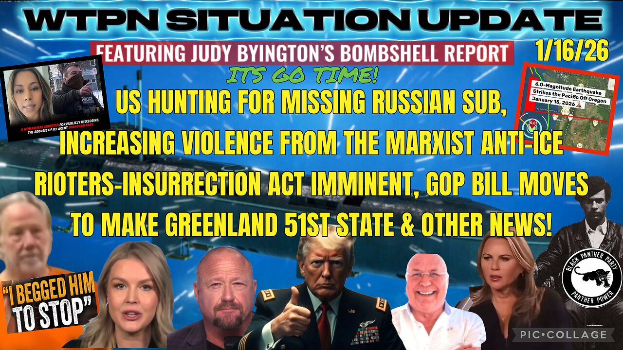 WTPN SITUATION UPDATE FEATURING RESTORED REPUBLIC 1/16/26