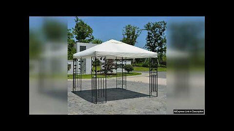 3x3M Garden Camping Awning Tent Shelter Waterproof Outdoor Tent Canopy Top Roof Review