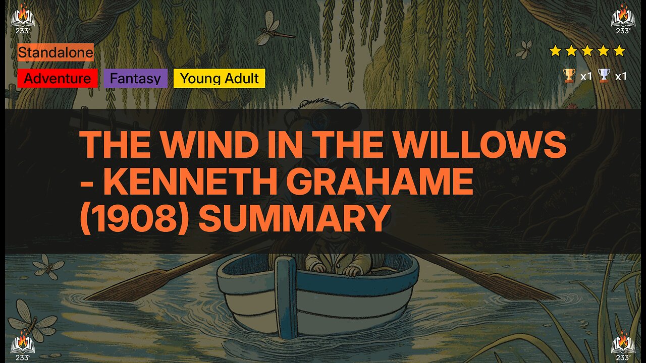 The Wind in the Willows - Kenneth Grahame (1908) Summary