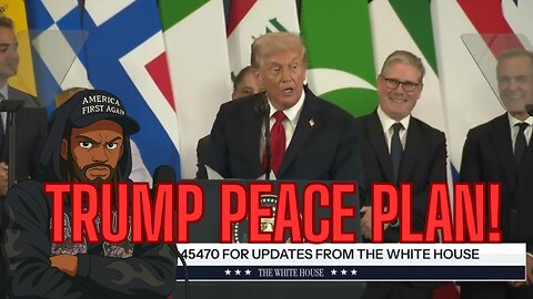 TRUMP'S GAZA PEACE DEAL IS LOOK GOOD...SO FAR.