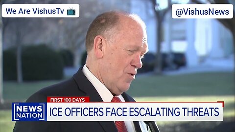 Ice Officers Face Escalating Threats... #VishusTv 📺