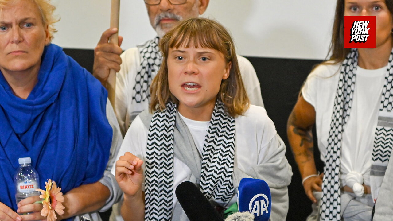 Greta Thunberg deported from Israel: Theres a genocide happening before our eyes