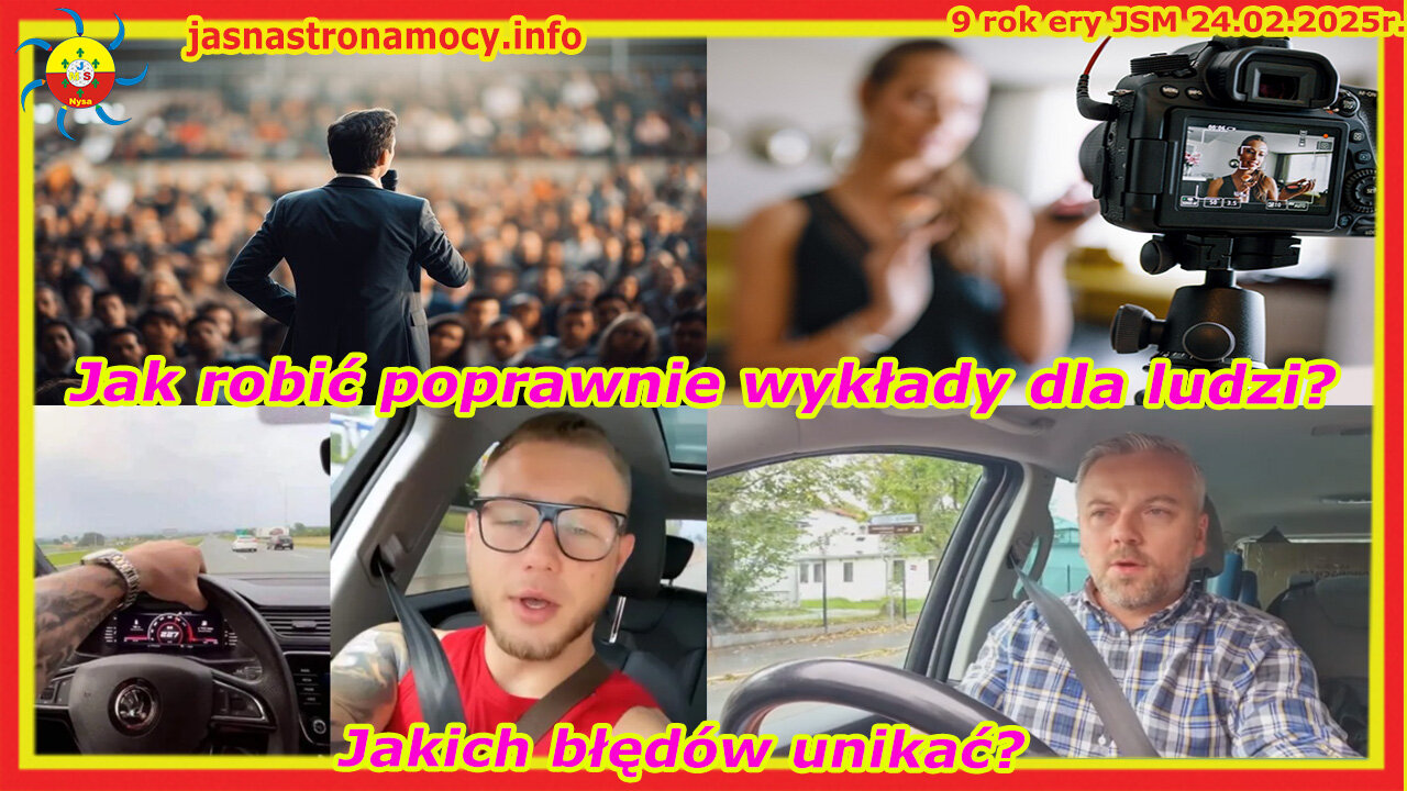 Jak robić poprawnie wykłady dla ludzi? Jakich błędów unikać?