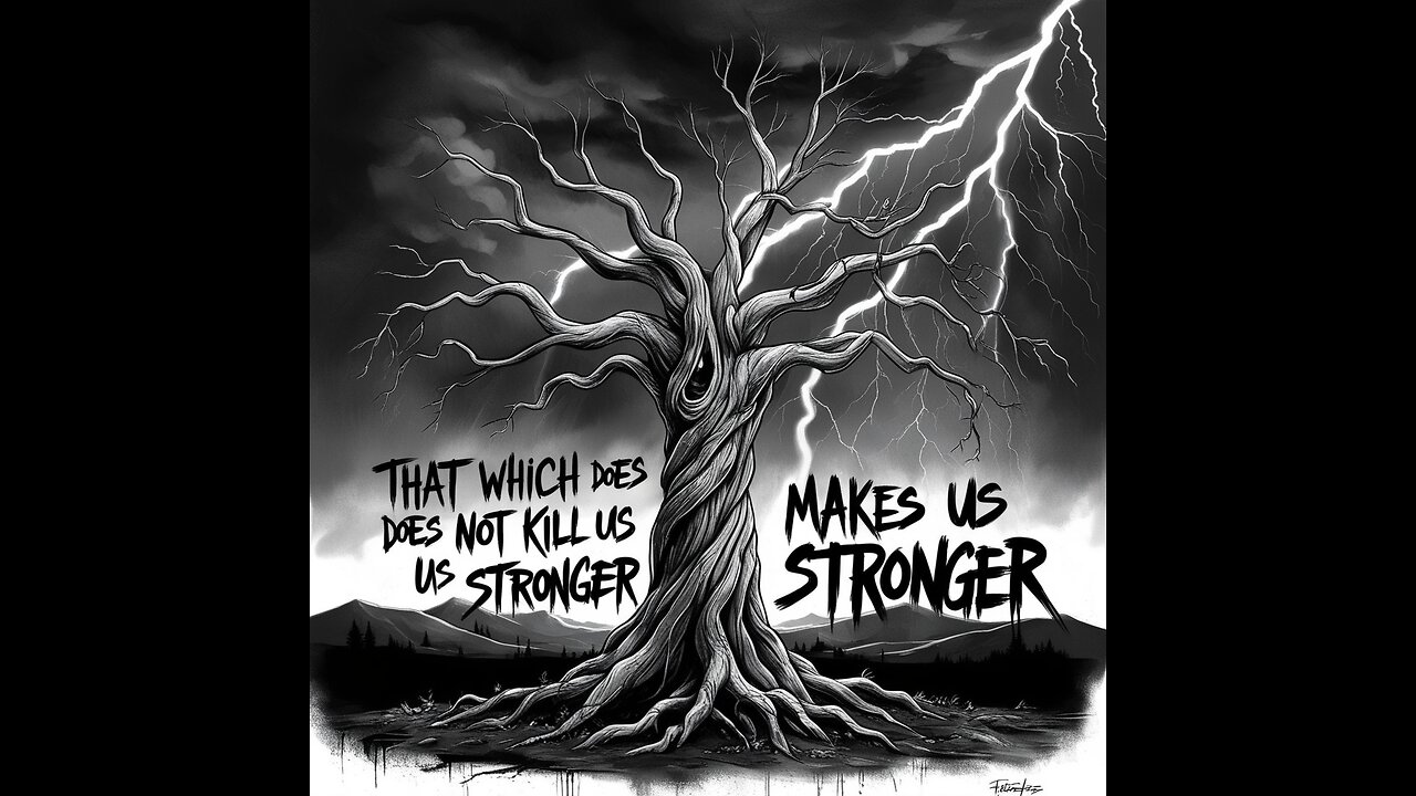 "That which does not kill us makes us stronger."